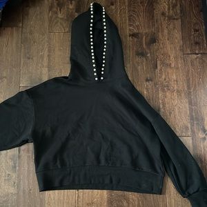 Black Cropped Sweater